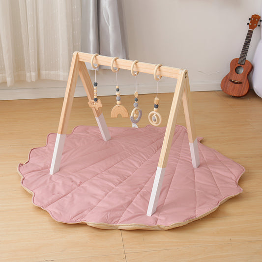 MESSI Wooden Baby Fitness Rack