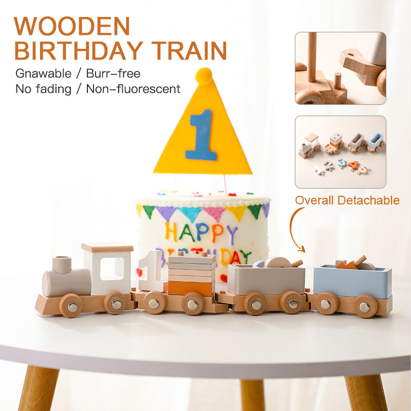 [PREORDER] MESSI Wooden Train Block Set